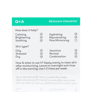 Q+A Overnight Mask Cica - 10.49 euro