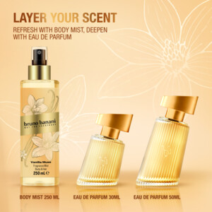 Bruno Banani Hair & Body Mist Vanilla Muse - 7.79 euro