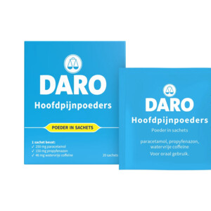 Daro Hoofdpijnpoeders - 6.49 euro