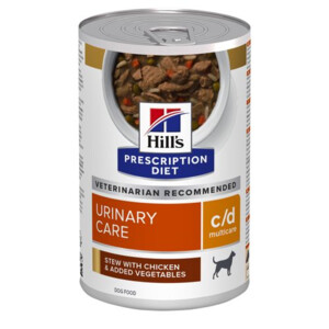 Hill's Prescription Diet c/d Multicare Urinary Care Stoofpotje Hondenvoer Nat Kip & Groenten