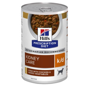Hill's Prescription Diet k/d Kidney Care Stoofpotje Hondenvoer Nat Kip & Groenten