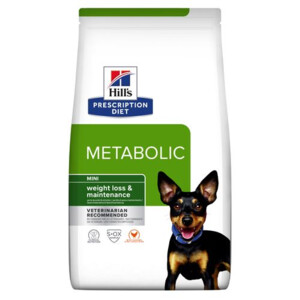 Hill's Prescription Diet Metabolic Mini Weight Management Hondenvoer Droog Kip 3 kg