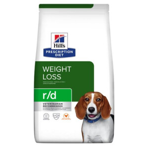 Hill's Prescription Diet r/d Weight Reduction Hondenvoer Droog Kip 4 kg