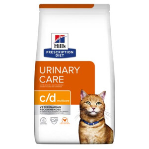 Hill's Prescription Diet c/d Multicare Urinary Care Kattenvoer Droog Kip 12 kg