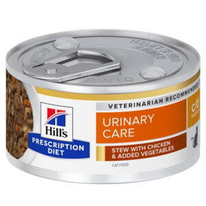Hill's Prescription Diet c/d Multicare Urinary Care Stoofpotje Kattenvoer Nat Kip & Groenten