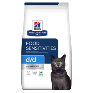 Hill's Prescription Diet d/d Food Sensitivities Kattenvoer Droog Eend & Erwten