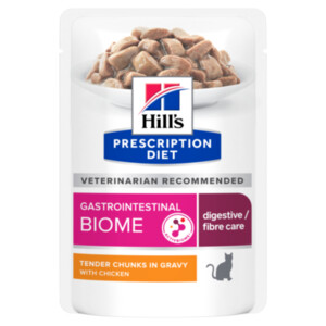 Hill's Prescription Diet Gastrointestinal Biome Kattenvoer Nat Kip