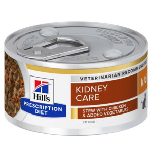 Hill's Prescription Diet k/d Kidney Care Stoofpotje Kattenvoer Nat Kip & Groenten