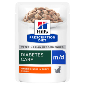 Hill's Prescription Diet m/d Diabetes Care Kattenvoer Nat Kip