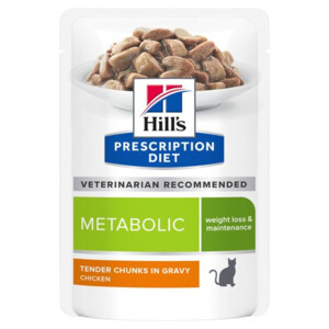 Hill's Prescription Diet Kattenvoer Nat Metabolic Weight Management Kip
