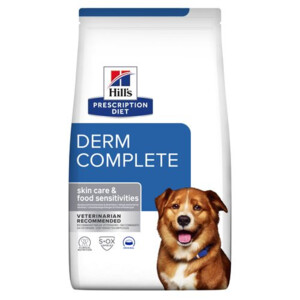Hill's Prescription Diet Derm Complete Environmental/Food Sensitivities Hondenvoer Droog Rijst & Ei 12 kg