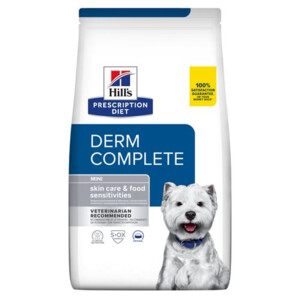 Hill's Prescription Diet Derm Complete Mini Environmental/Food Sensitivities Hondenvoer Droog Rijst & Ei 1 kg