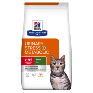 Hill's Prescription Diet c/d Multicare Stress + Metabolic Kattenvoer Droog Kip