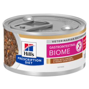 Hill's Prescription Diet Gastrointestinal Biome Stress Stoofpotje Kattenvoer Nat Kip & Groenten