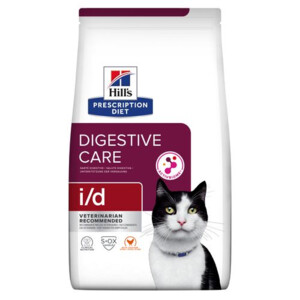 Hill's Prescription Diet i/d Digestive Care Kattenvoer Droog Kip 1,5 kg
