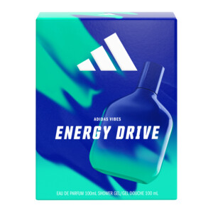 Adidas Vibes Eau de Parfum + Showergel Energy Drive - 14.99 euro