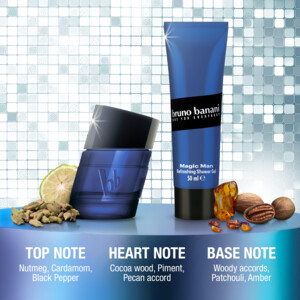 Bruno Banani Eau de Toilette + Showergel Magic Man - 19.99 euro