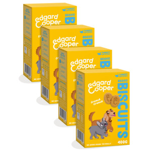 4x Edgard & Cooper Adult Biscuit  Kalkoen & Kip