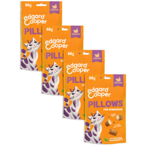 4x Edgard & Cooper Adult Pillows Kattensnack Kip
