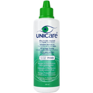 3x Unicare Alles-In-Een Vloeistof Harde Contactlenzen - 24.2 euro