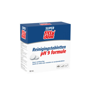 Fittydent Reinigingstabletten - 4.09 euro