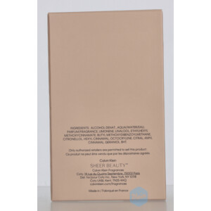 Calvin Klein Eau de Toilette Sheer Beauty - 29.29 euro