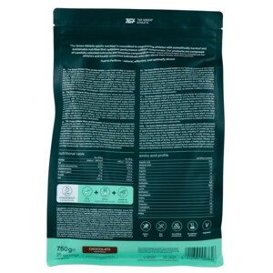 The Green Athlete Whey Protein Isolate Chocolate - 43.75 euro