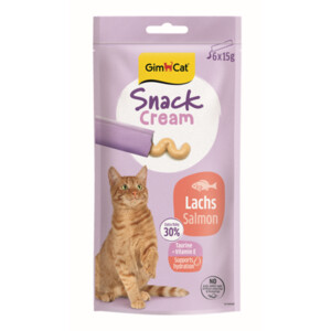 8x GimCat Kattensnack Cream Zalm