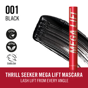 Rimmel Thrill Seeker Mega Lift Mascara Black 001 - 15.65 euro