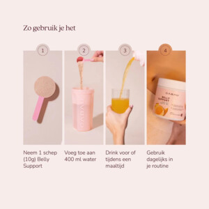 Cabau Lifestyle Belly Support Pineapple - 24.95 euro