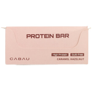 Cabau Lifestyle Protein Bar Caramel Hazelnut - 29.95 euro