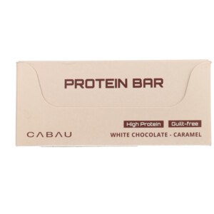 Cabau Lifestyle Protein Bar White Chocolate Caramel - 29.95 euro