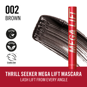 Rimmel Thrill Seeker Mega Lift Mascara Black Brown 002 - 15.65 euro