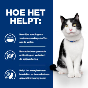 Hill's Prescription Diet Kattenvoer Nat Digestive i/d met ActivBiome+ Kip 4 x 85 gr