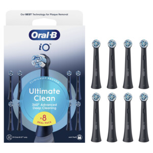 Oral-B Opzetborstels iO Ultimate Clean Zwart - 93.99 euro
