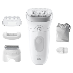 Braun Epilator Silk·épil 7-041 Wit/Zilver - 124.99 euro