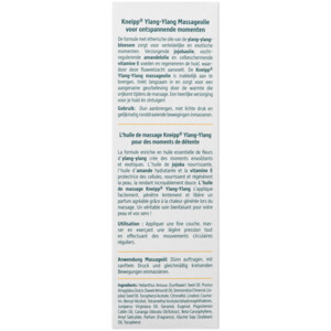 Kneipp Massageolie Soft Touch Ylang Ylang - 10.89 euro