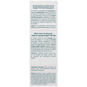 Kneipp Massageolie Soft Skin Amandelbloesem - 11.49 euro