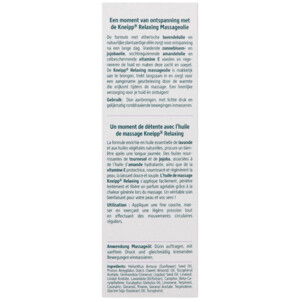 Kneipp Massageolie Lavendel - 10.35 euro