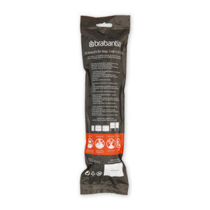 6x Brabantia PerfectFit Vuilniszak met Trekbandsluiting Code X 12 Liter 20 zakken - 16.09 euro