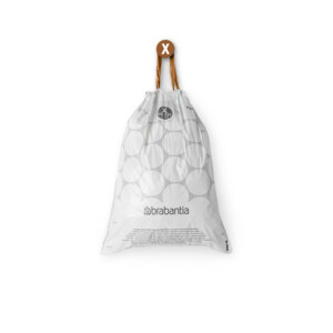 6x Brabantia PerfectFit Vuilniszak met Trekbandsluiting Code X 12 Liter 20 zakken - 16.09 euro
