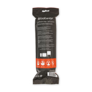 4x Brabantia PerfectFit Vuilniszak met Trekbandsluiting Code J 20-25 Liter 20 zakken - 13.89 euro