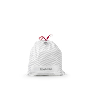 4x Brabantia PerfectFit Vuilniszak met Trekbandsluiting Code J 20-25 Liter 20 zakken - 13.89 euro