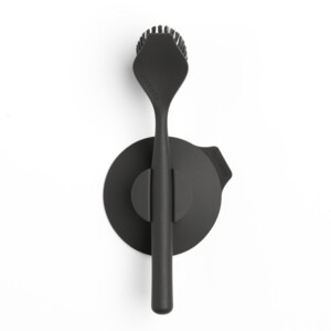 3x Brabantia SinkSide Afwasborstel met Zuignaphouder Dark Grey - 26.92 euro