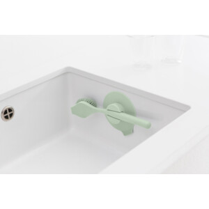 Brabantia SinkSide Afwasborstel met Zuignaphouder Jade Green - 8.78 euro