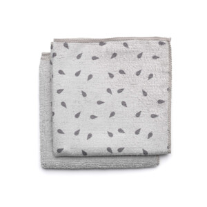 3x Brabantia SinkSide Schoonmaakdoekjes Microvezel 30 x 30 cm Light Grey - 6.99 euro