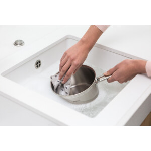 3x Brabantia SinkSide Schoonmaakdoekjes Microvezel 30 x 30 cm Light Grey - 6.99 euro