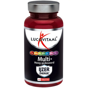 Lucovitaal Multi IJzer Energie Hoog Gedoseerd - 14.99 euro