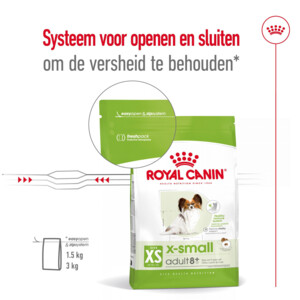 Royal Canin Hondenvoer Droog X-Small 8+ 1,5 kg