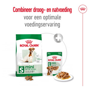 Royal Canin Hondenvoer Droog Mini 8+ 800 gr